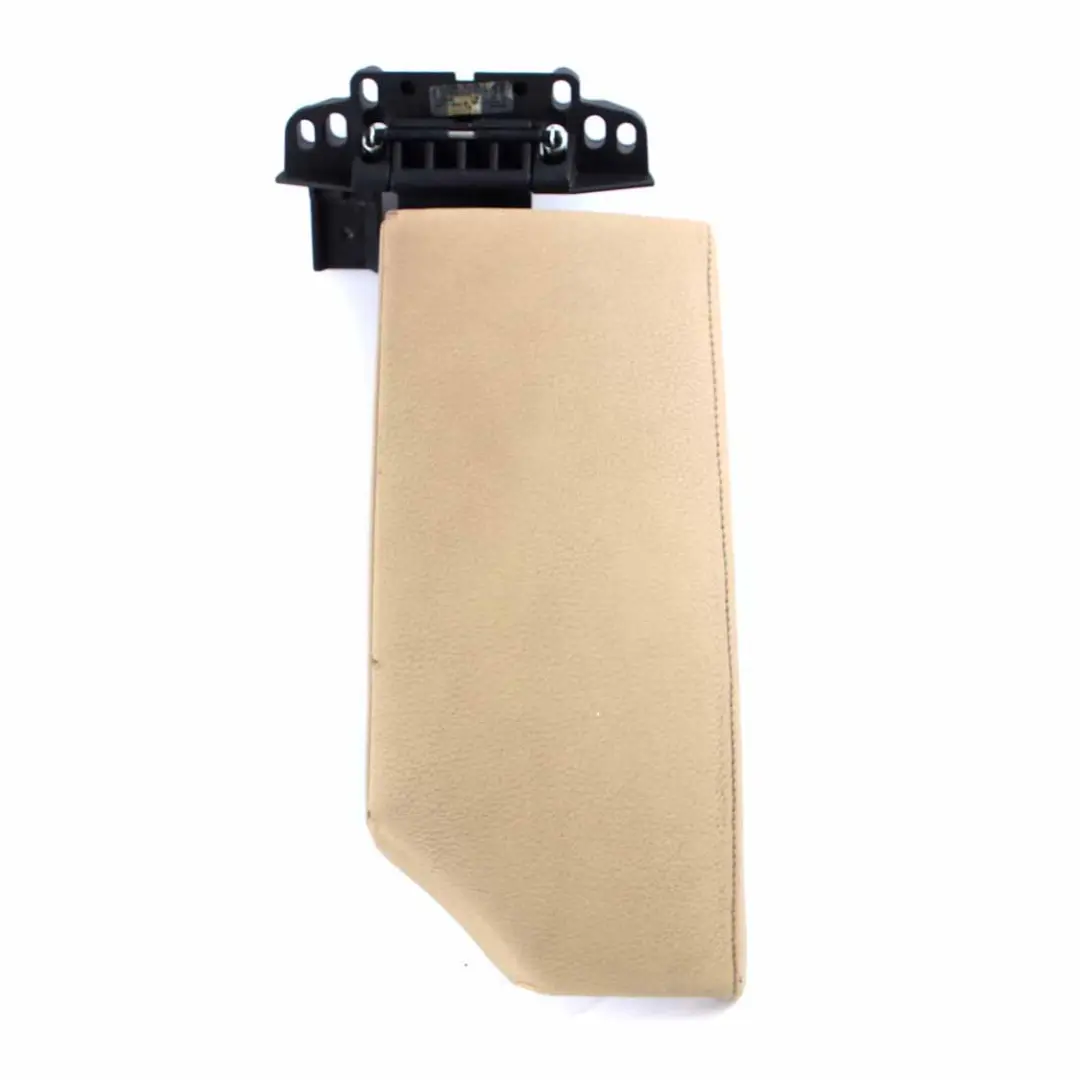 Armrest BMW E60 E61 LCI Centre Console Front Arm Rest Cover Leather Beige to with Part number 6985223 Armrest BMW E60 E61 LCI Centre Console Front Arm Rest Cover Leather Beige - SKU rhd-6985223 - Part number 6985223
