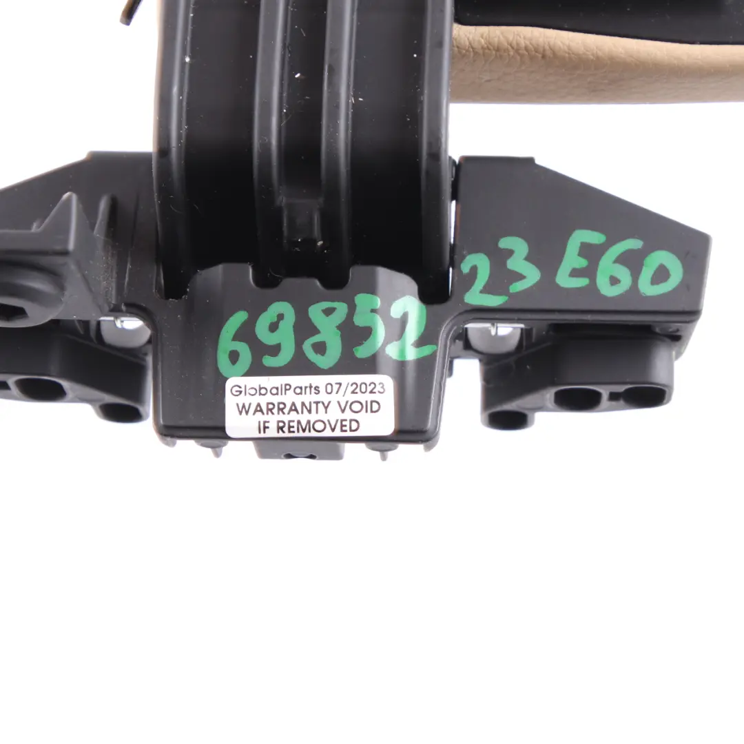 Armrest BMW E60 E61 LCI Centre Console Front Arm Rest Cover Leather Beige to with Part number 6985223 Armrest BMW E60 E61 LCI Centre Console Front Arm Rest Cover Leather Beige - SKU rhd-6985223 - Part number 6985223