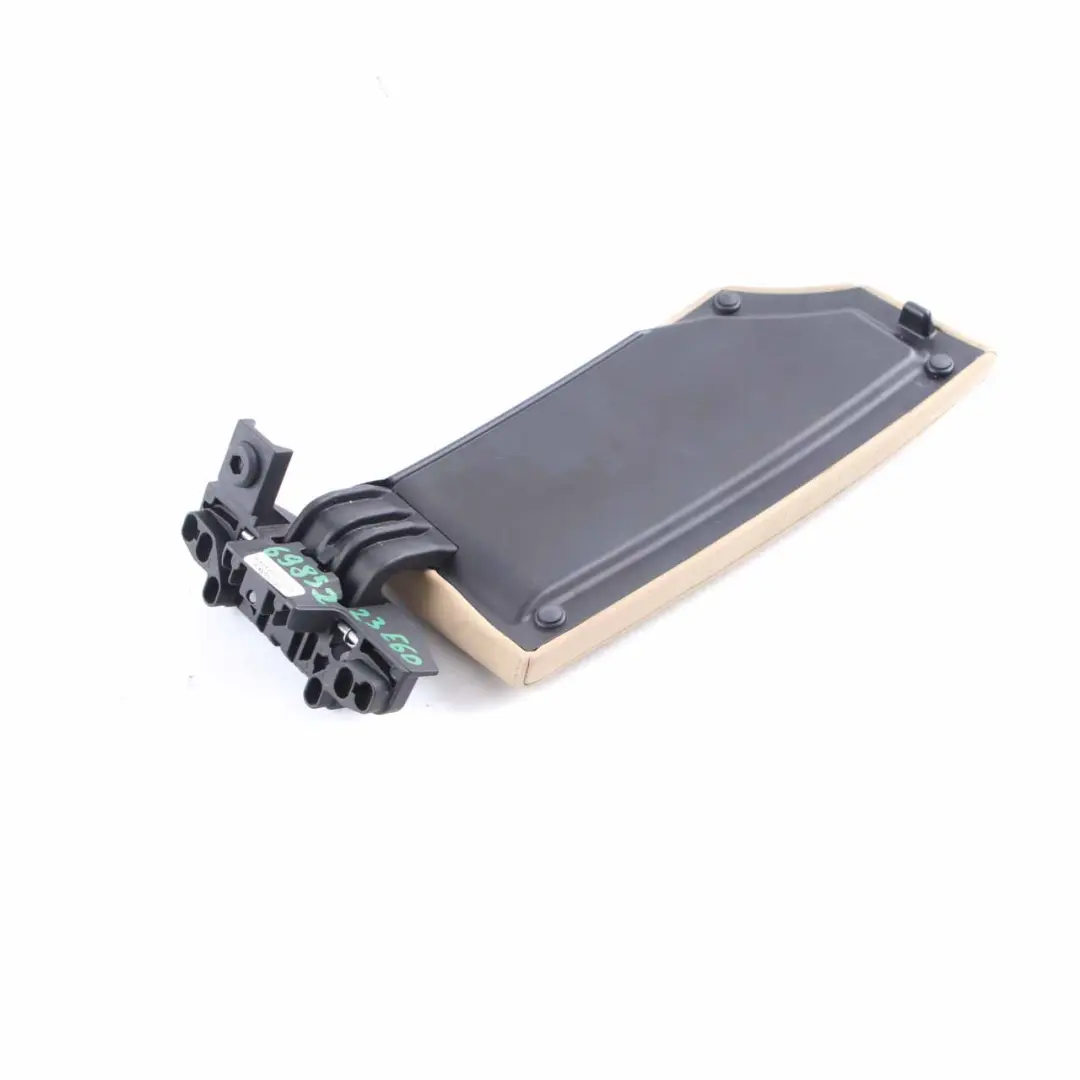  Armrest BMW E60 E61 LCI Centre Console Front Arm Rest Cover Leather Beige - SKU rhd-6985223 - Part number 6985223