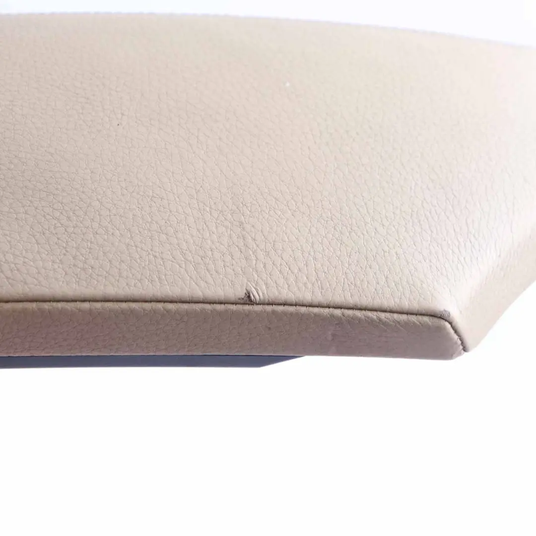  Armrest BMW E60 E61 LCI Centre Console Front Arm Rest Cover Leather Beige - SKU rhd-6985223 - Part number 6985223