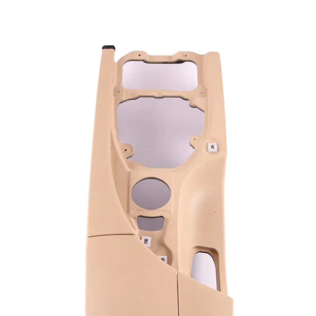 BMW 5 Series E60 E61 LCI Centre Console Armrest Beige Imitation Leather - SKU rhd-6985234 - Part number 7059950