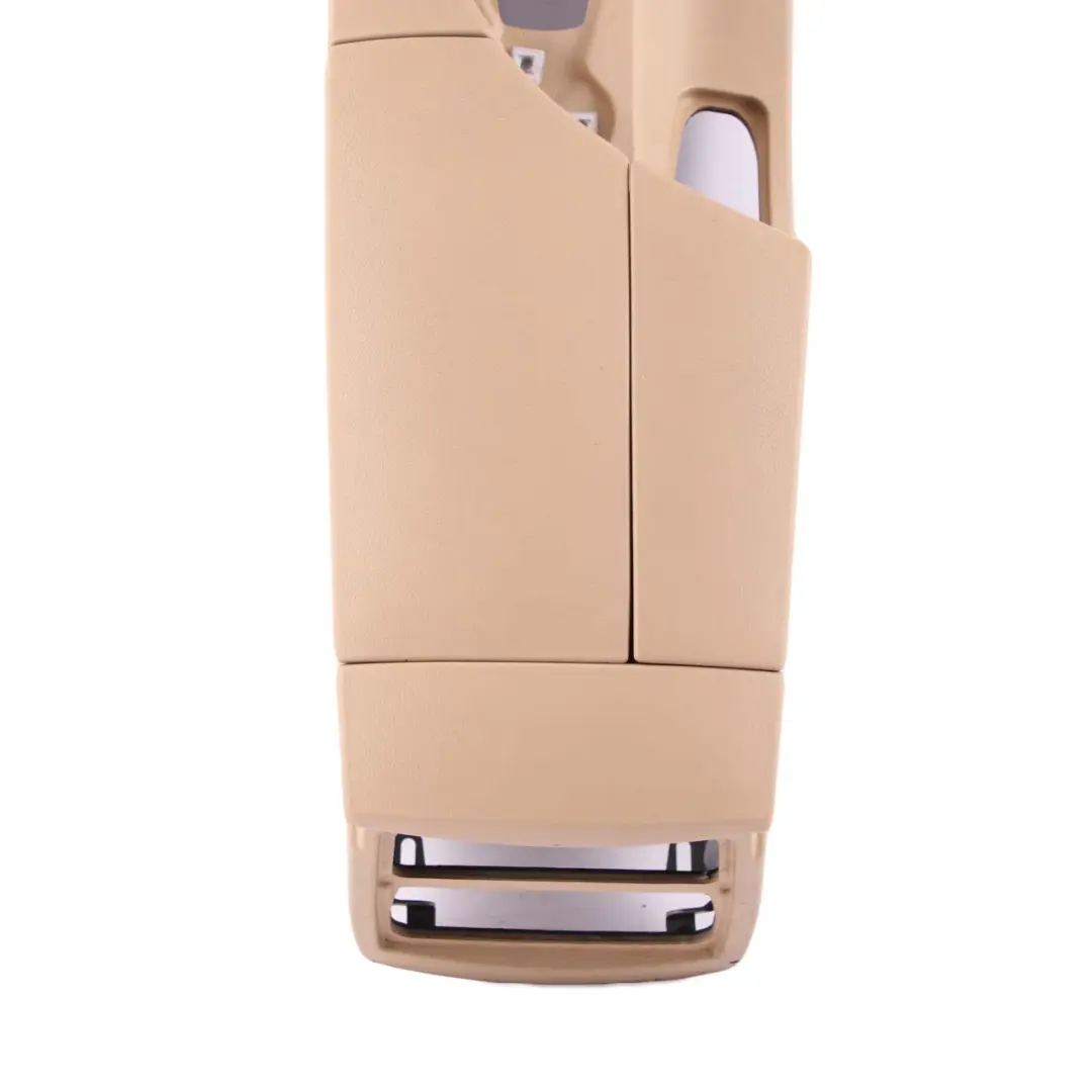 Centre Console Armrest Beige Imitation Leather to BMW 5 Series E60 E61 LCI with Part number 7059950 BMW 5 Series E60 E61 LCI Centre Console Armrest Beige Imitation Leather - SKU rhd-6985234 - Part number 7059950