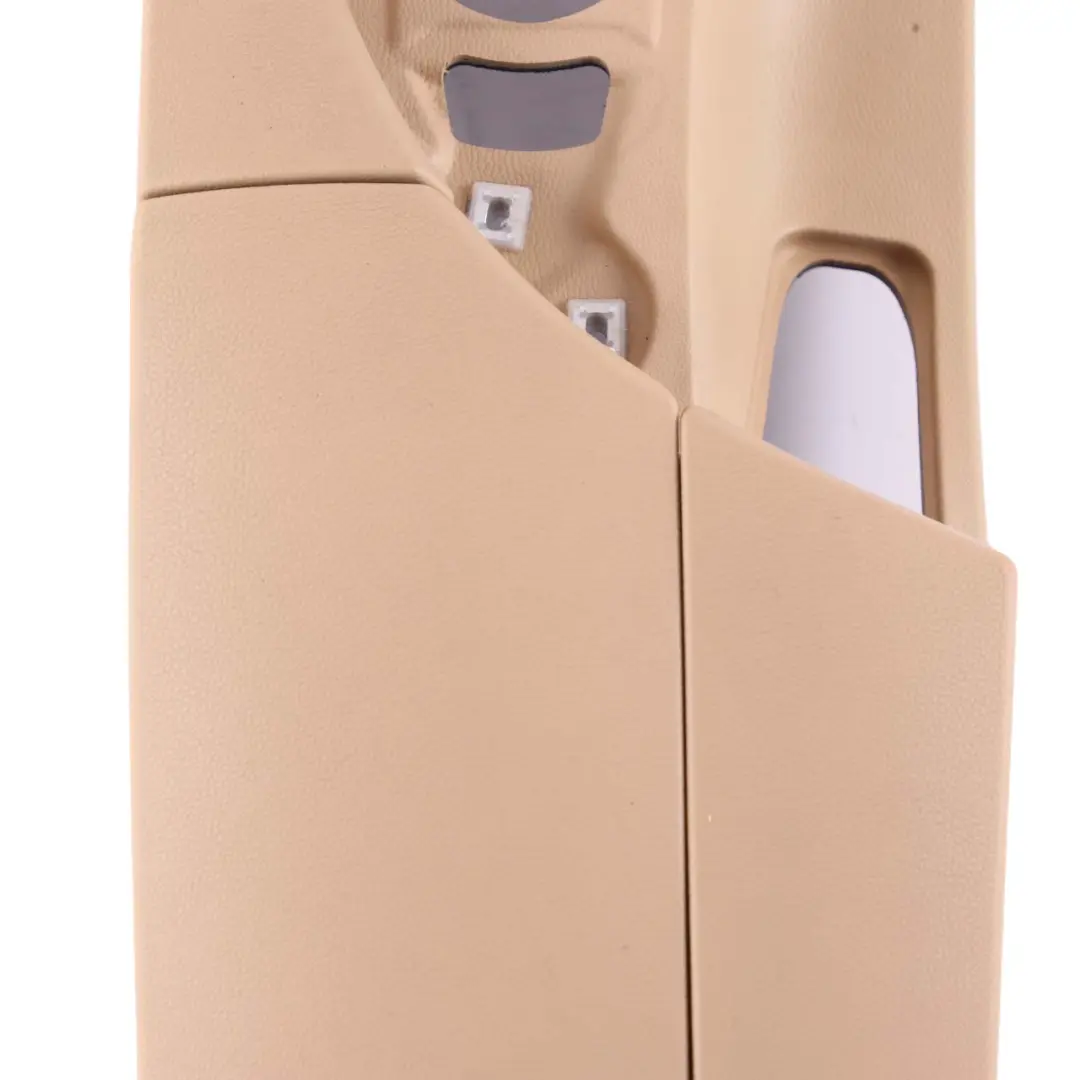 BMW 5 Series E60 E61 LCI Centre Console Armrest Beige Imitation Leather - SKU rhd-6985234 - Part number 7059950