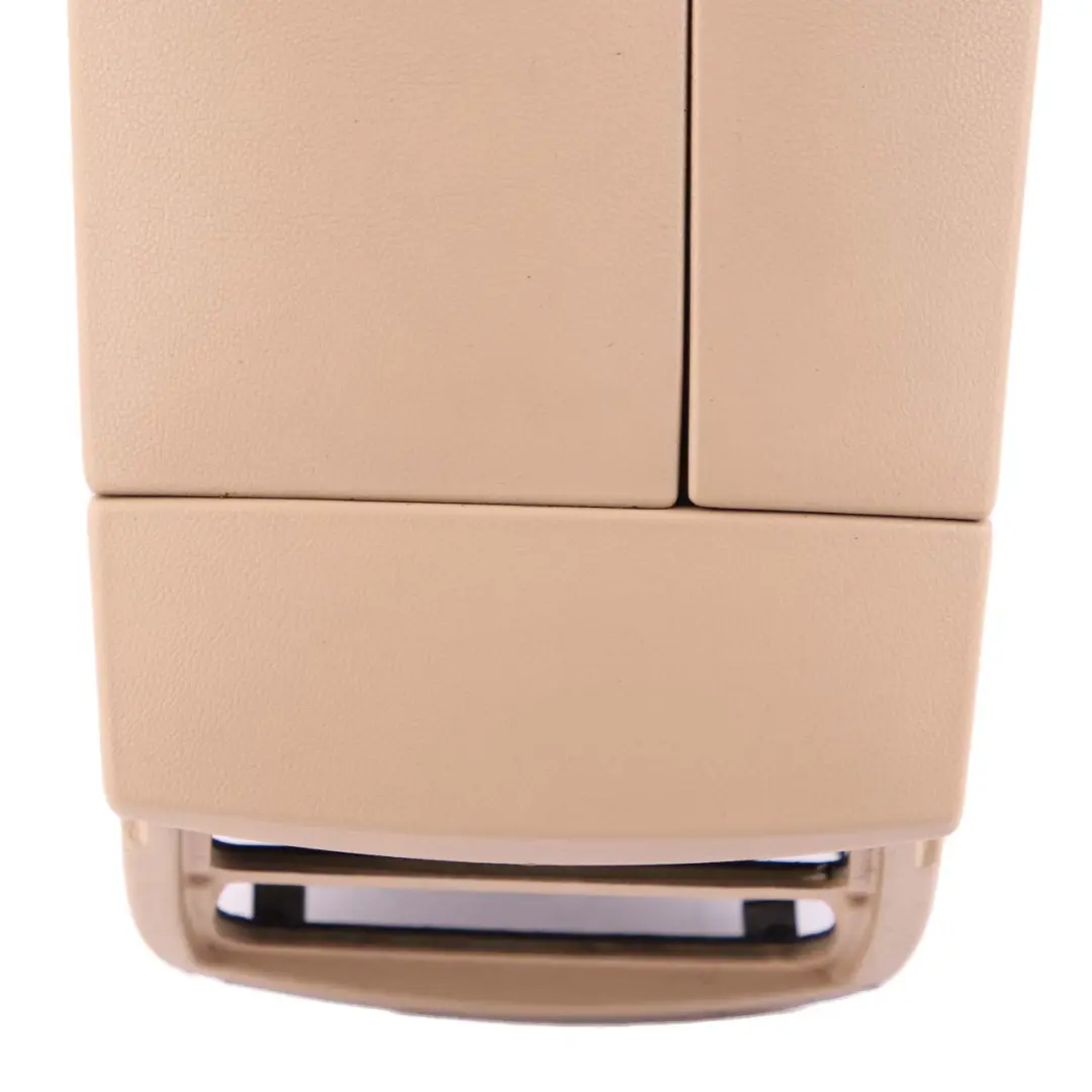 BMW 5 Series E60 E61 LCI Centre Console Armrest Beige Imitation Leather - SKU rhd-6985234 - Part number 7059950