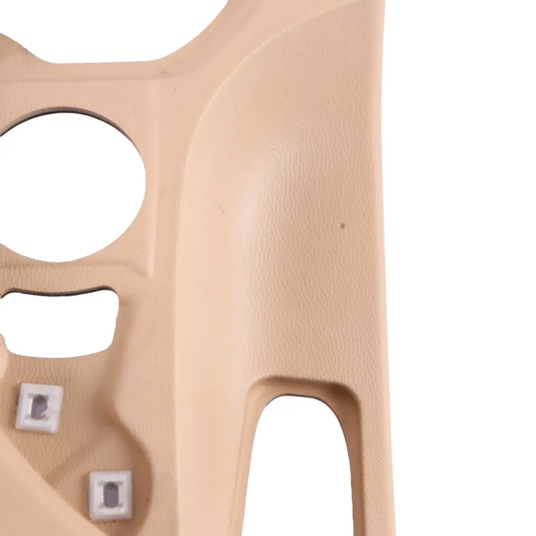 BMW 5 Series E60 E61 LCI Centre Console Armrest Beige Imitation Leather - SKU rhd-6985234 - Part number 7059950