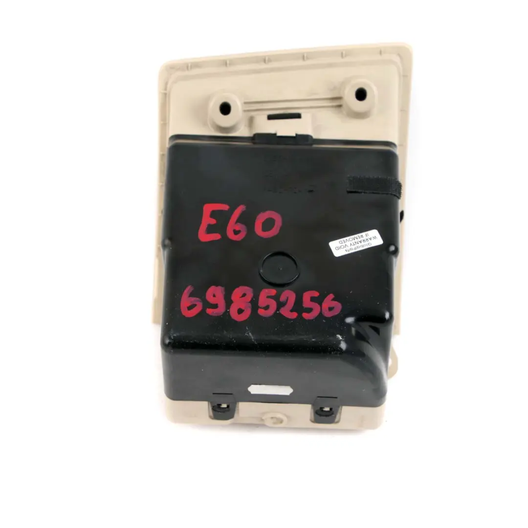 Hinged Storage Compartment Dashboard Dash Box Creme Beige to BMW 5 E60 E61 LCI with Part number 6985256 BMW 5 E60 E61 LCI Hinged Storage Compartment Dashboard Dash Box Creme Beige - SKU rhd-6985256 - Part number 6985256