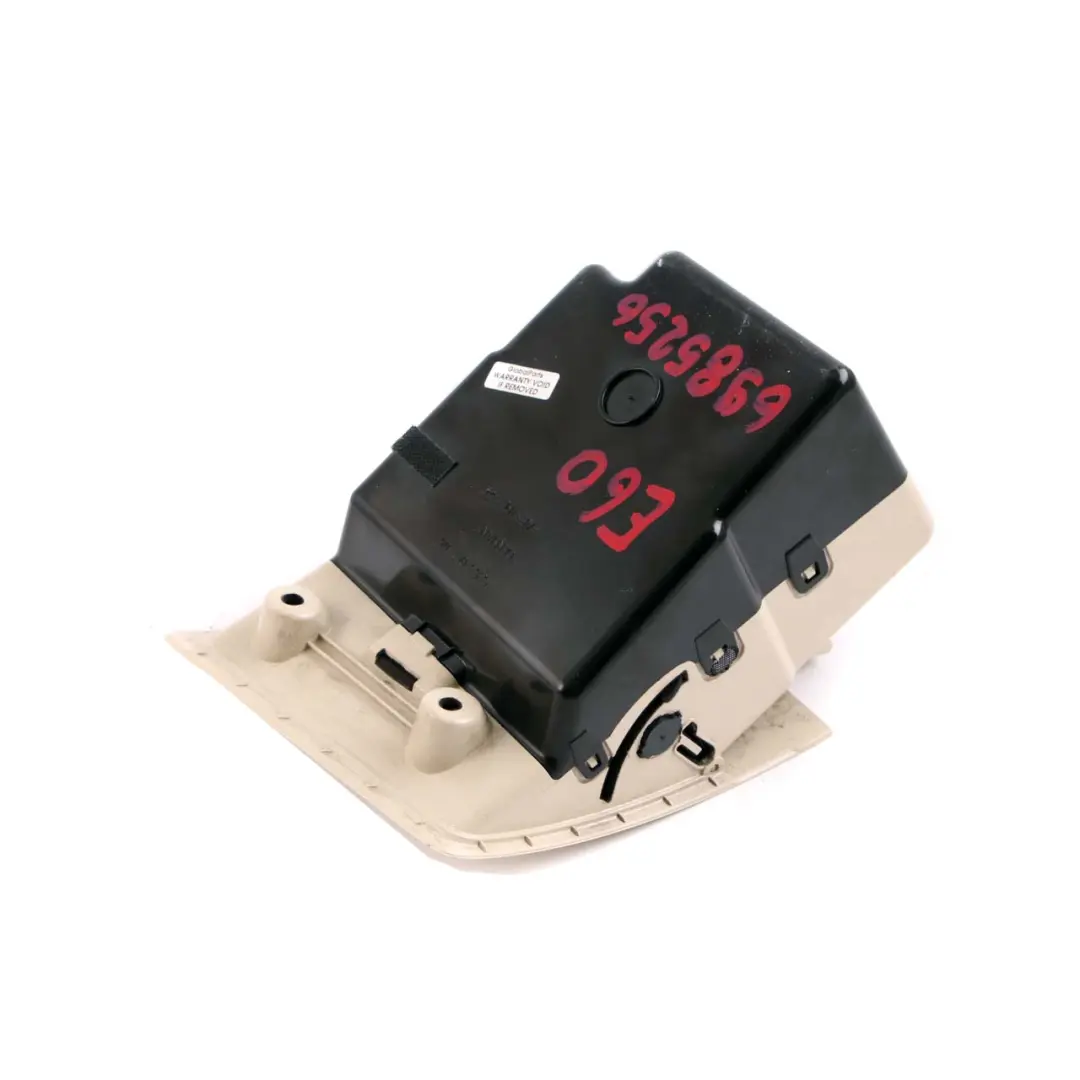 Hinged Storage Compartment Dashboard Dash Box Creme Beige to BMW 5 E60 E61 LCI with Part number 6985256 BMW 5 E60 E61 LCI Hinged Storage Compartment Dashboard Dash Box Creme Beige - SKU rhd-6985256 - Part number 6985256