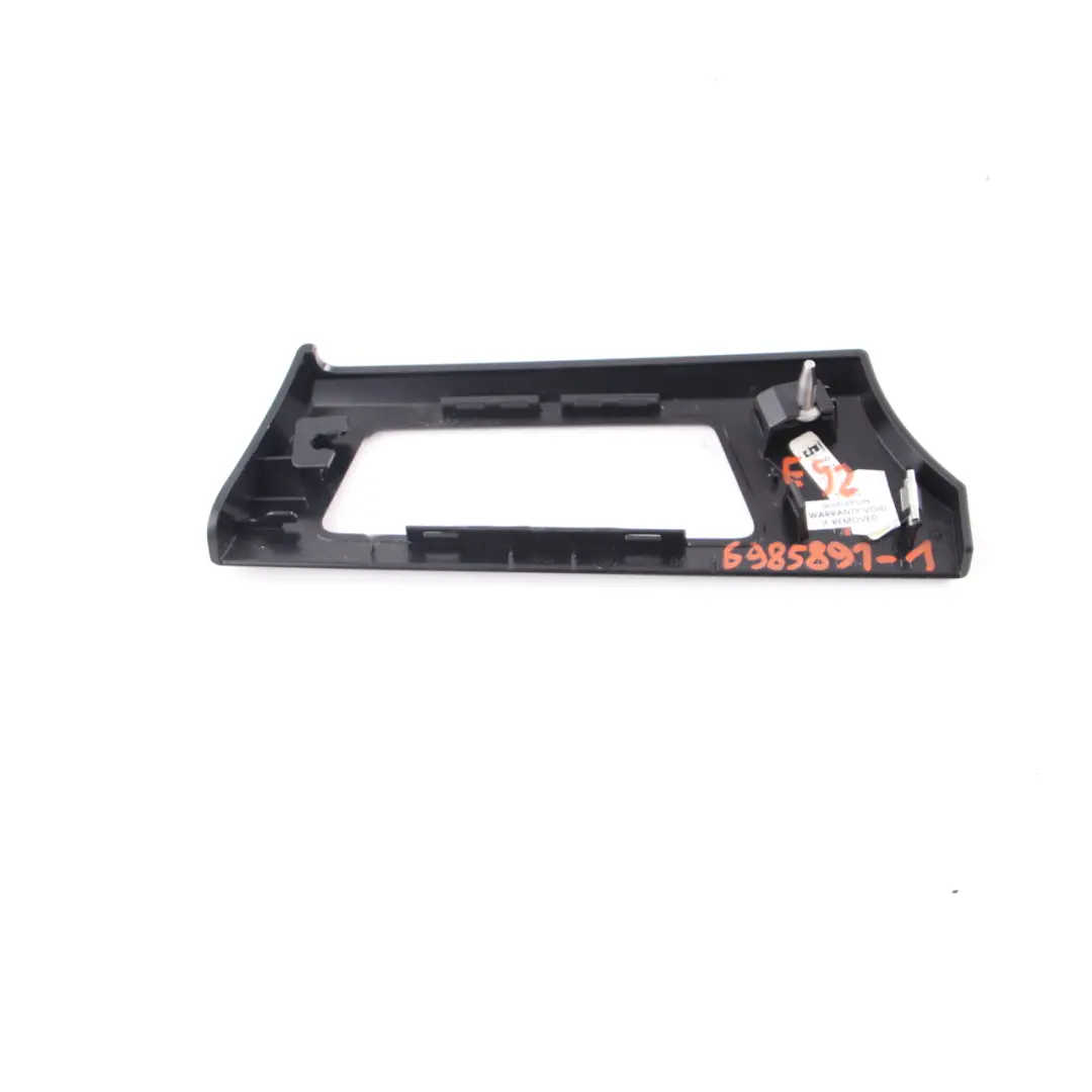 Dashboard Trim BMW E90 E91 E92 Decorative Strip Cover Right O/S Diamant Black to with Part number 6985891 Dashboard Trim BMW E90 E91 E92 Decorative Strip Cover Right O/S Diamant Black - SKU rhd-6985891-1 - Part number 6985891