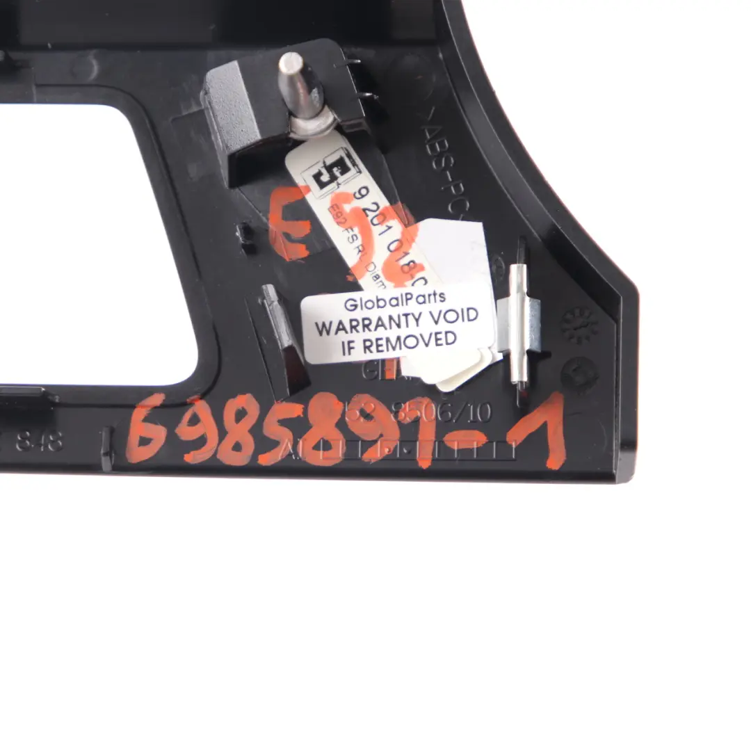Dashboard Trim BMW E90 E91 E92 Decorative Strip Cover Right O/S Diamant Black to with Part number 6985891 Dashboard Trim BMW E90 E91 E92 Decorative Strip Cover Right O/S Diamant Black - SKU rhd-6985891-1 - Part number 6985891