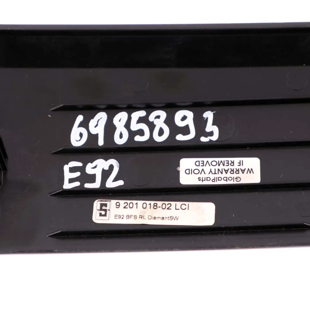 Decorative Strip Cover Dashboard Left N/S Diamant to BMW 3 Series E90 E91 E92 E93 with Part number 6985893 BMW 3 Series E90 E91 E92 E93 Decorative Strip Cover Dashboard Left N/S Diamant - SKU rhd-6985893 - Part number 6985893