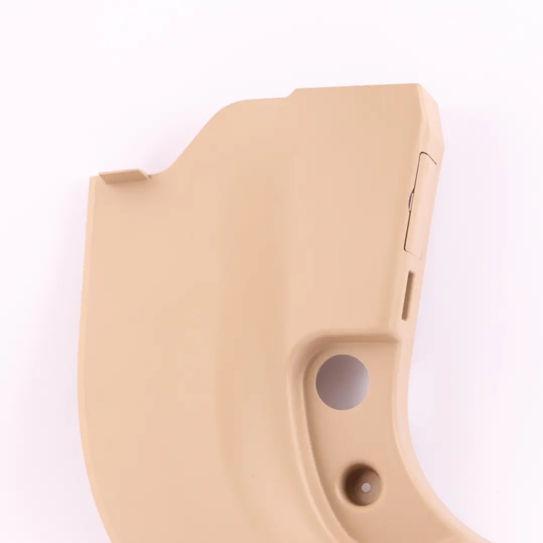 Lateral Trim Panel Front Right Leg Room Cream Beige to BMW 5 Series E60 E61 LCI with Part number 6987058 BMW 5 Series E60 E61 LCI Lateral Trim Panel Front Right Leg Room Cream Beige - SKU rhd-6987058 - Part number 6987058