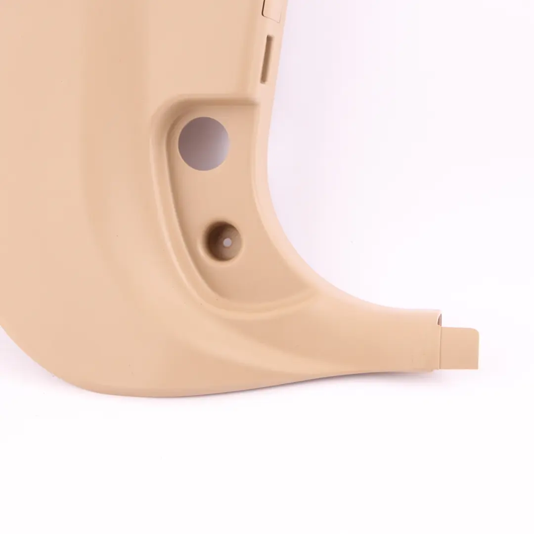 Lateral Trim Panel Front Right Leg Room Cream Beige to BMW 5 Series E60 E61 LCI with Part number 6987058 BMW 5 Series E60 E61 LCI Lateral Trim Panel Front Right Leg Room Cream Beige - SKU rhd-6987058 - Part number 6987058
