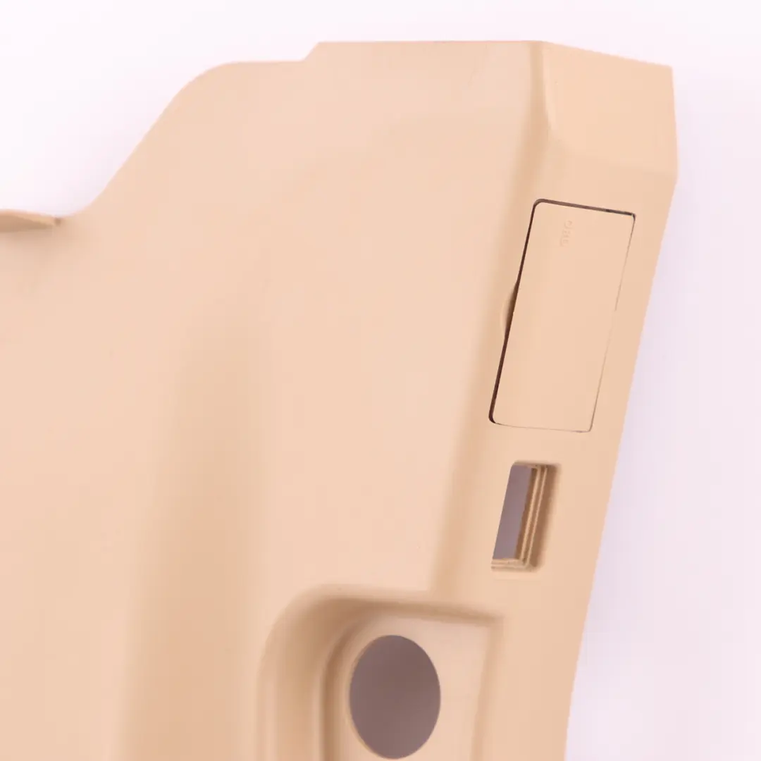 Lateral Trim Panel Front Right Leg Room Cream Beige to BMW 5 Series E60 E61 LCI with Part number 6987058 BMW 5 Series E60 E61 LCI Lateral Trim Panel Front Right Leg Room Cream Beige - SKU rhd-6987058 - Part number 6987058