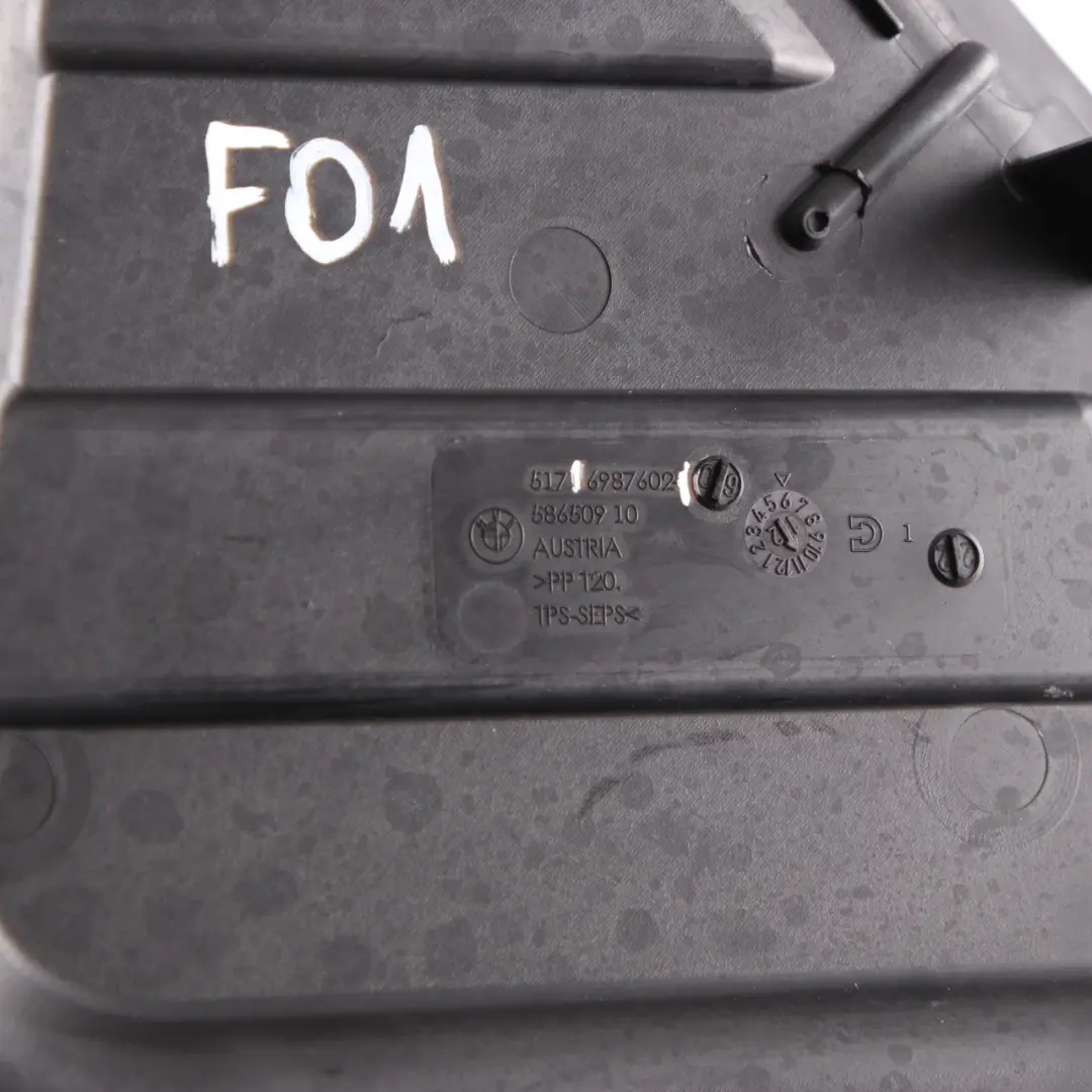 Trim Panel Under Bonnet Left Side to BMW F01 F02 F03 Cover with Part number 6987602 BMW F01 F02 F03 Cover Trim Panel Under Bonnet Left Side - SKU rhd-6987602 - Part number 6987602