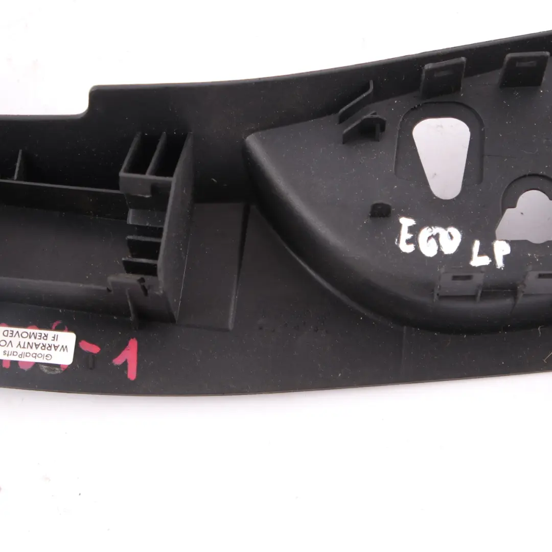 BMW 5 Series E60 E61 Front Seat Trim Cover Covering Outer Left N/S - SKU rhd-6989255 - Part number 6989255