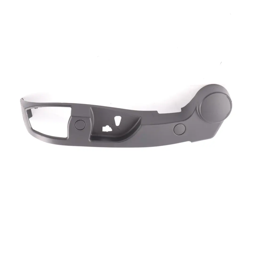 BMW E60 E61 Front Seat Trim Cover Covering Outer Left N/S Black - SKU rhd-6989267 - Part number 6989267