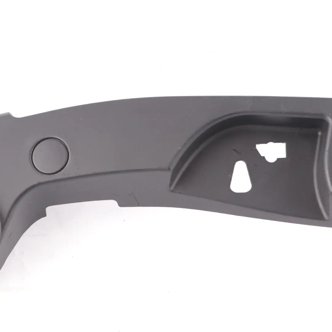 BMW E60 E61 Front Seat Trim Cover Covering Outer Left N/S Black - SKU rhd-6989267 - Part number 6989267