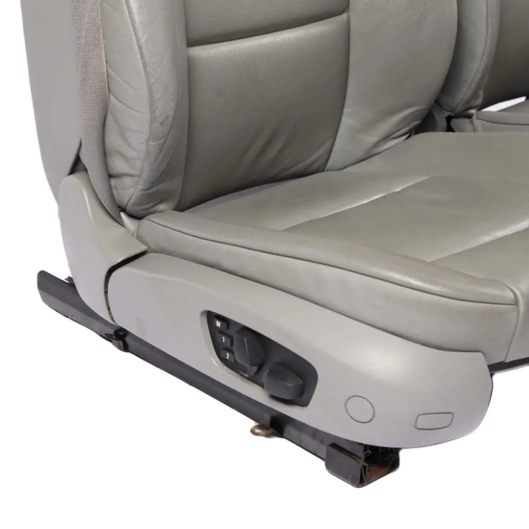 BMW E93 Convertible Grey Leather Dakota Set Interior Seats Seat Electric Memory - SKU rhd-6989806 - Part number 6989806