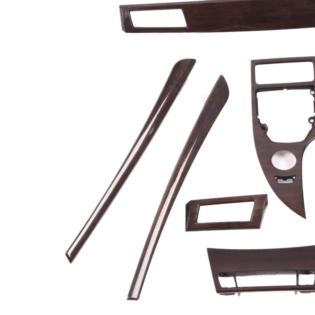  Centre Console Dash BMW E60 E61 LCI Strip Trim Cover Set Bambus Wood Anthracite - SKU rhd-6989863-1 - Part number 6989863