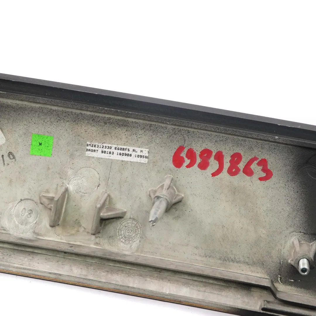 Decor Strip Dashboard Dash Trim Cover Bambus wooden Anthracite to BMW E60 E61 LCI with Part number 6989863 BMW E60 E61 LCI Decor Strip Dashboard Dash Trim Cover Bambus wooden Anthracite - SKU rhd-6989863 - Part number 6989863