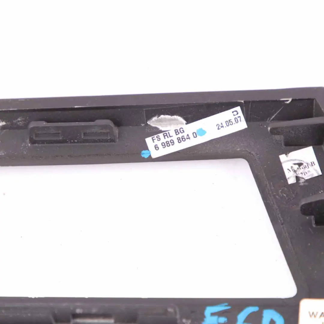 Panel Trim BMW E60 E61 LCI Strip Right O/S Bamboo Wood Anthracite to Cover with Part number 6989864 Cover Panel Trim BMW E60 E61 LCI Strip Right O/S Bamboo Wood Anthracite - SKU rhd-6989864 - Part number 6989864