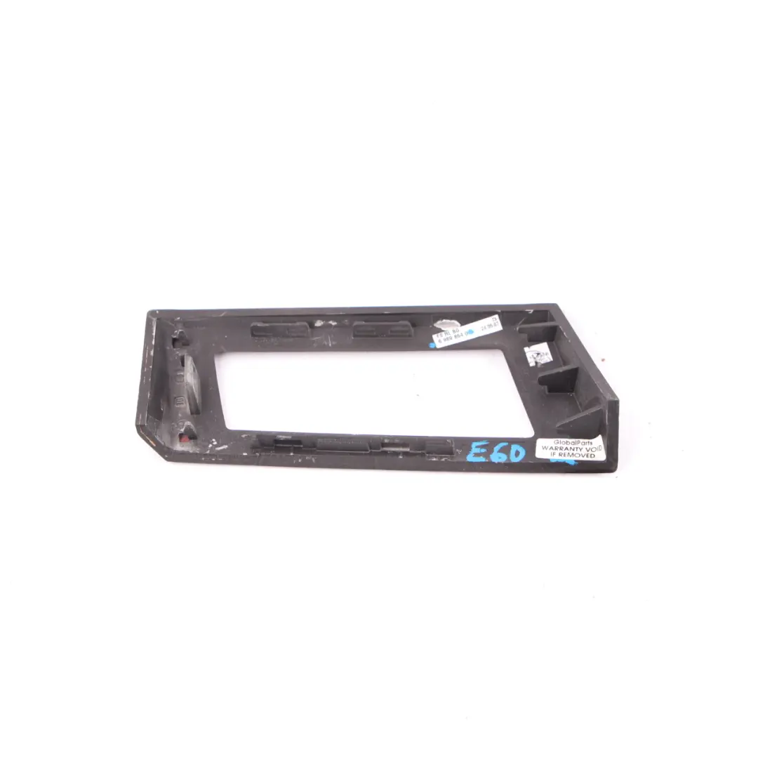 Cover Panel Trim BMW E60 E61 LCI Strip Right O/S Bamboo Wood Anthracite - SKU rhd-6989864 - Part number 6989864