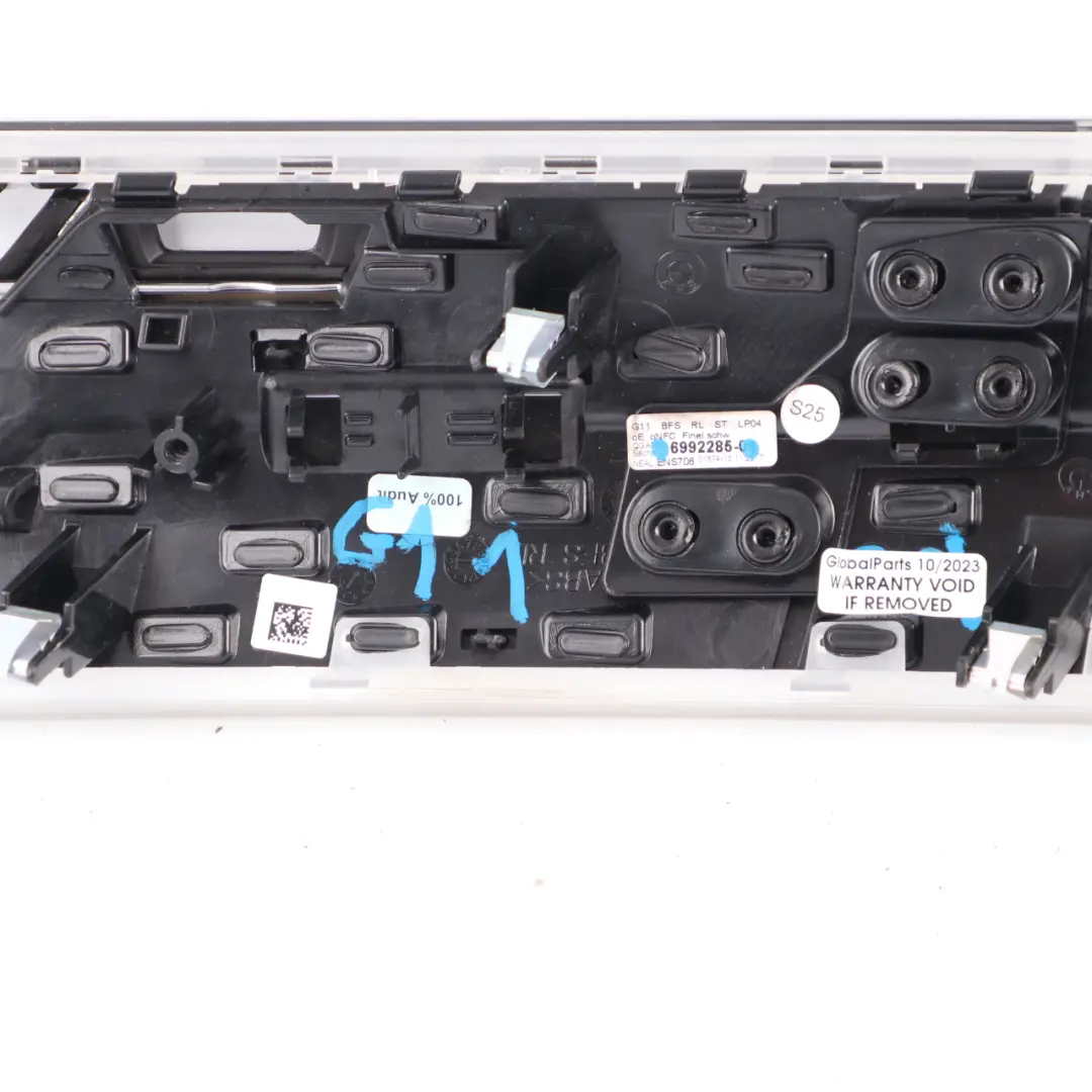 Dashboard Panel Centre Trim Strip Cover Wood Trim to BMW G11 with Part number 6992285 BMW G11 Dashboard Panel Centre Trim Strip Cover Wood Trim - SKU rhd-6992285 - Part number 6992285