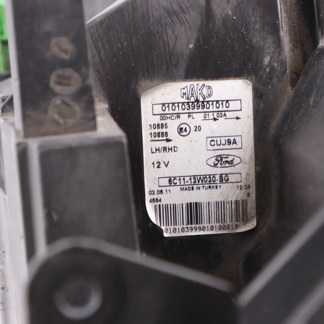 Headlamp Headlight Lamp Light Front Left N/S to Ford Transit with Part number 6C11-13W030-BG Ford Transit Headlamp Headlight Lamp Light Front Left N/S - SKU rhd-6C11-13W030-BG-1 - Part number 6C11-13W030-BG