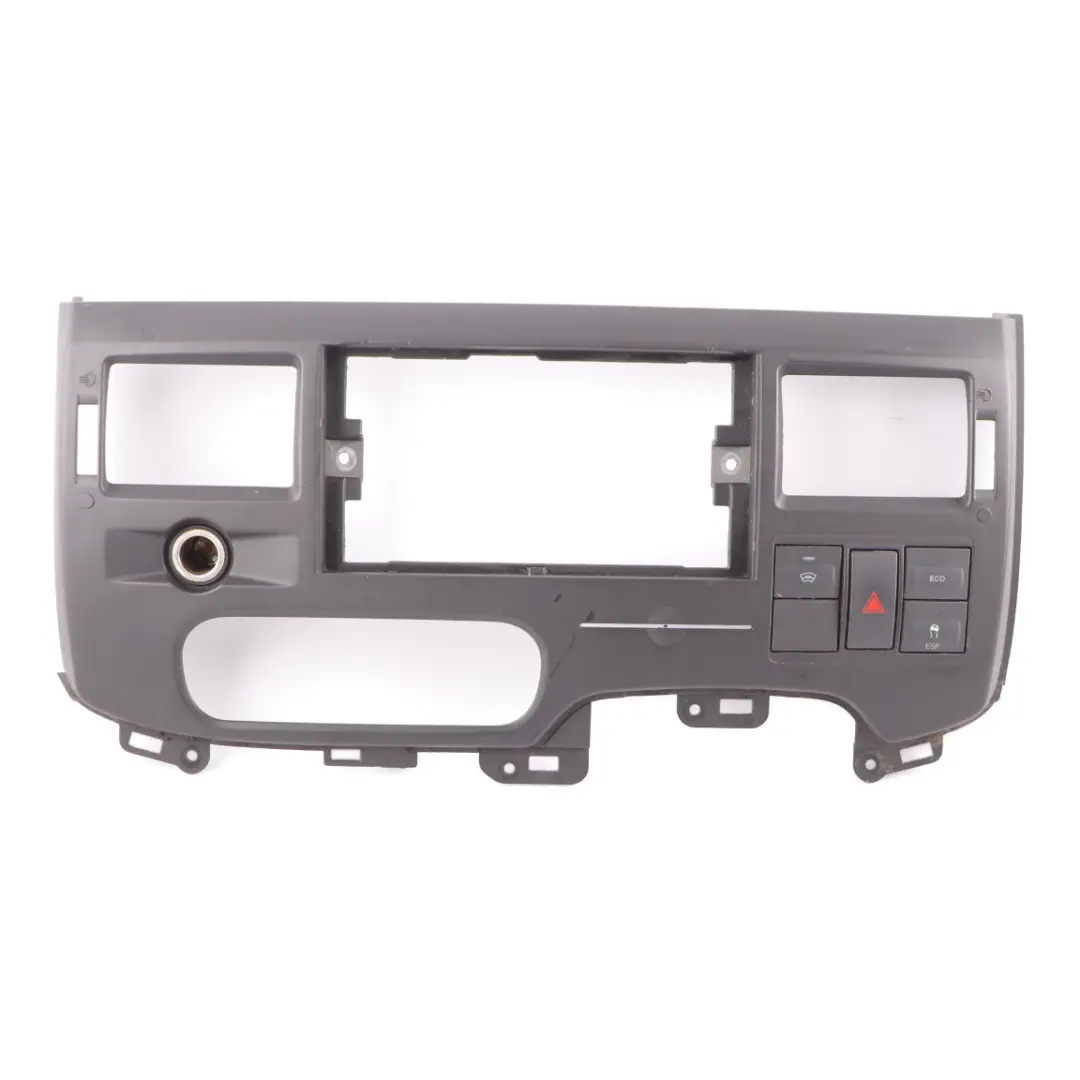 Dashboard Trim Surround Radio Cover Frame to Ford Transit Mk7 with Part number 6C11-V047A04-BW Ford Transit Mk7 Dashboard Trim Surround Radio Cover Frame - SKU rhd-6C11-V047A04-BW - Part number 6C11-V047A04-BW