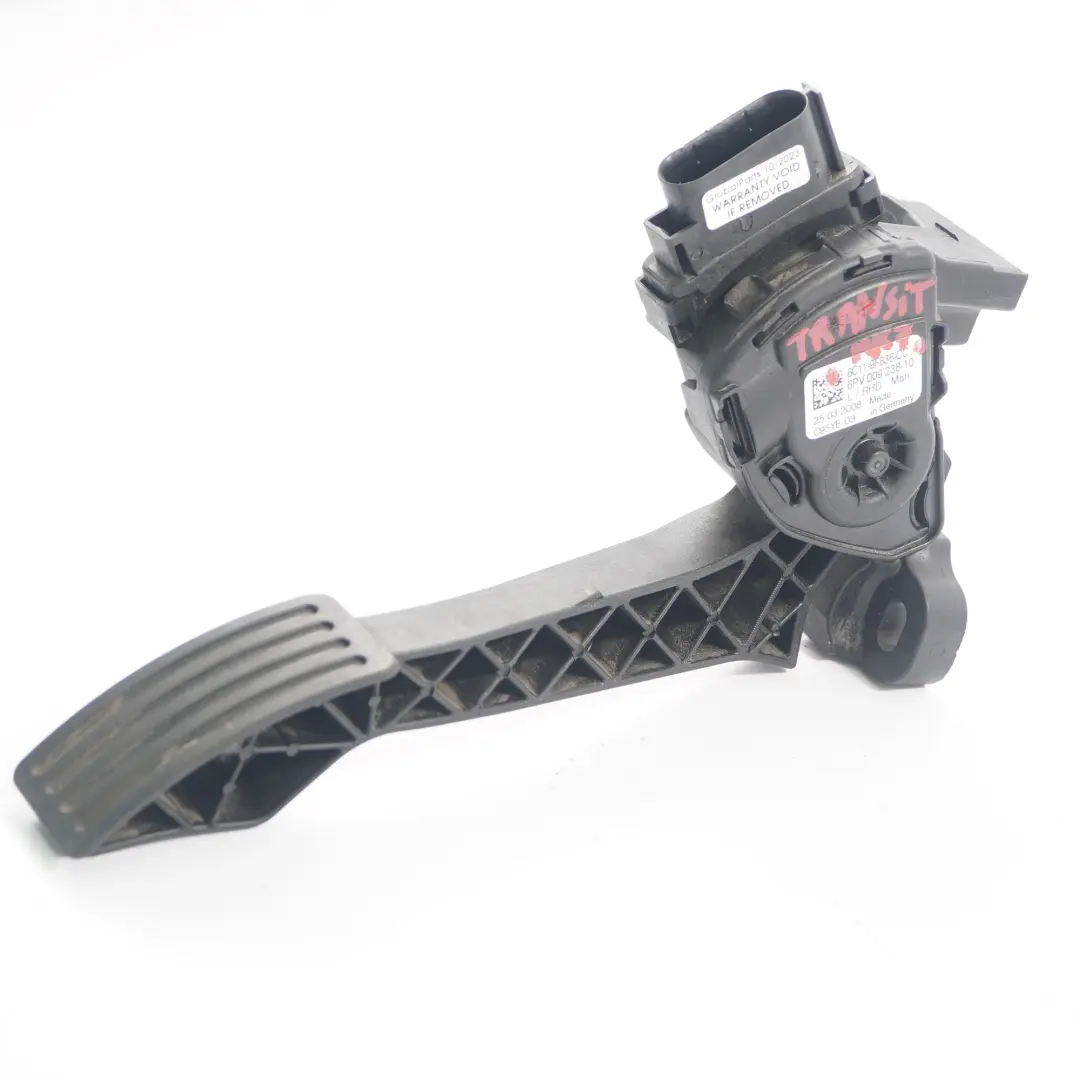 Throttle Pedal Accelerator Gas Assembly Unit 6C11-9F836-CC to Ford Transit MK7 with Part number 6C119F836CC Ford Transit MK7 Throttle Pedal Accelerator Gas Assembly Unit 6C11-9F836-CC - SKU rhd-6C119F836CC - Part number 6C119F836CC