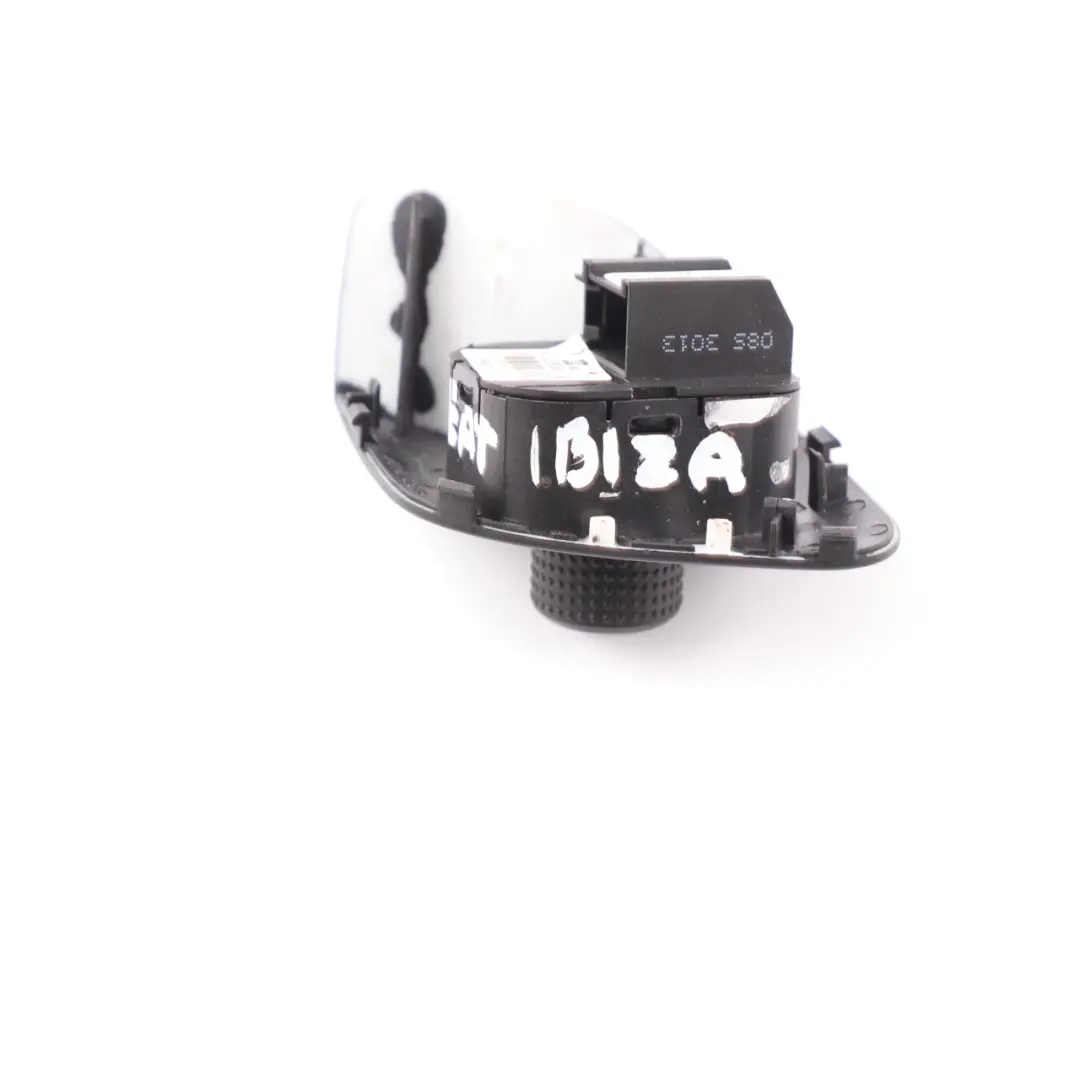 Seat Ibiza 4 6J Electric Mirror Adjustment Switch Control Unit Black - SKU RHD-6J2959565A - Part number 6J2959565A