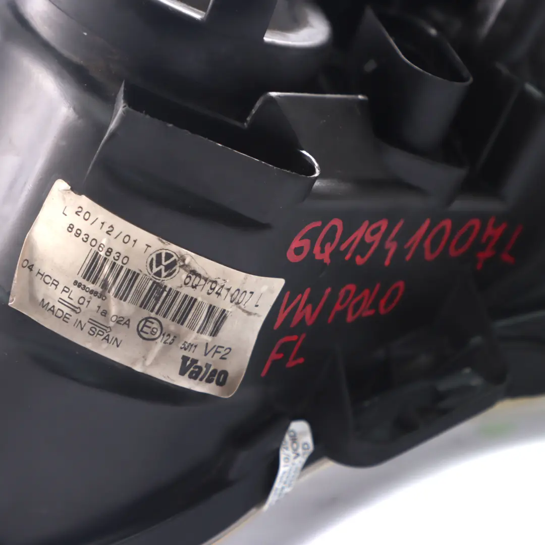 Headlamp Headlight Front Left N/S Lamp Light to VW Volkswagen Polo 4 9N with Part number 6Q1941007L VW Volkswagen Polo 4 9N Headlamp Headlight Front Left N/S Lamp Light - SKU rhd-6Q1941007L - Part number 6Q1941007L