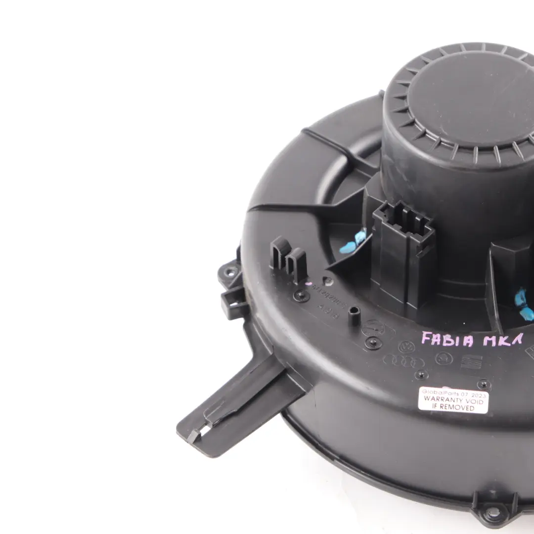 MK1 Heater Blower Motor Fan to Skoda Fabia with Part number 6Q2820015C Skoda Fabia MK1 Heater Blower Motor Fan - SKU rhd-6Q2820015C - Part number 6Q2820015C
