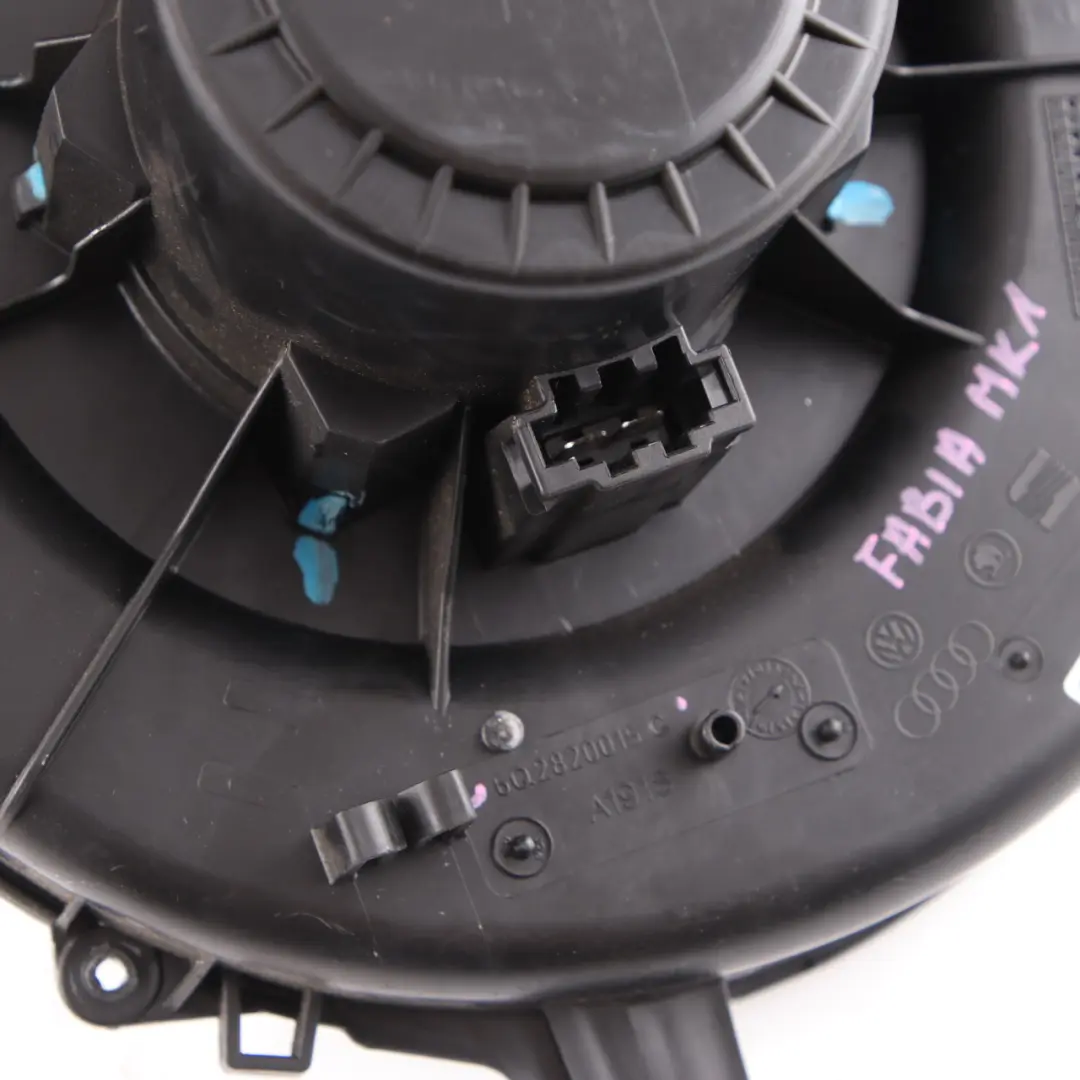 Skoda Fabia MK1 Heater Blower Motor Fan - SKU rhd-6Q2820015C - Part number 6Q2820015C