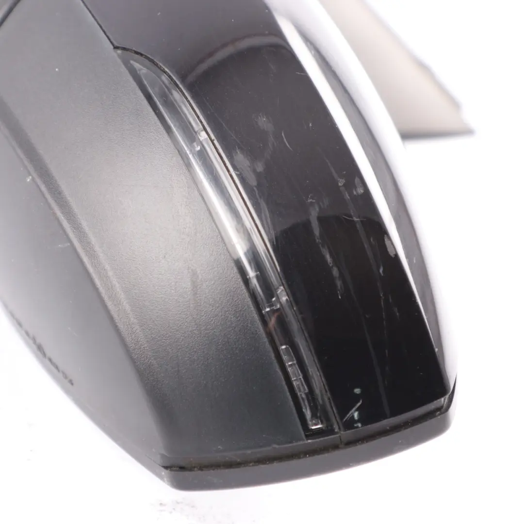 VW Volkswagen Polo 6R 5 Wing Mirror Door Left N/S Deep Black - C9X - SKU rhd-6R2857507R-DBL - Part number 6R2857507R