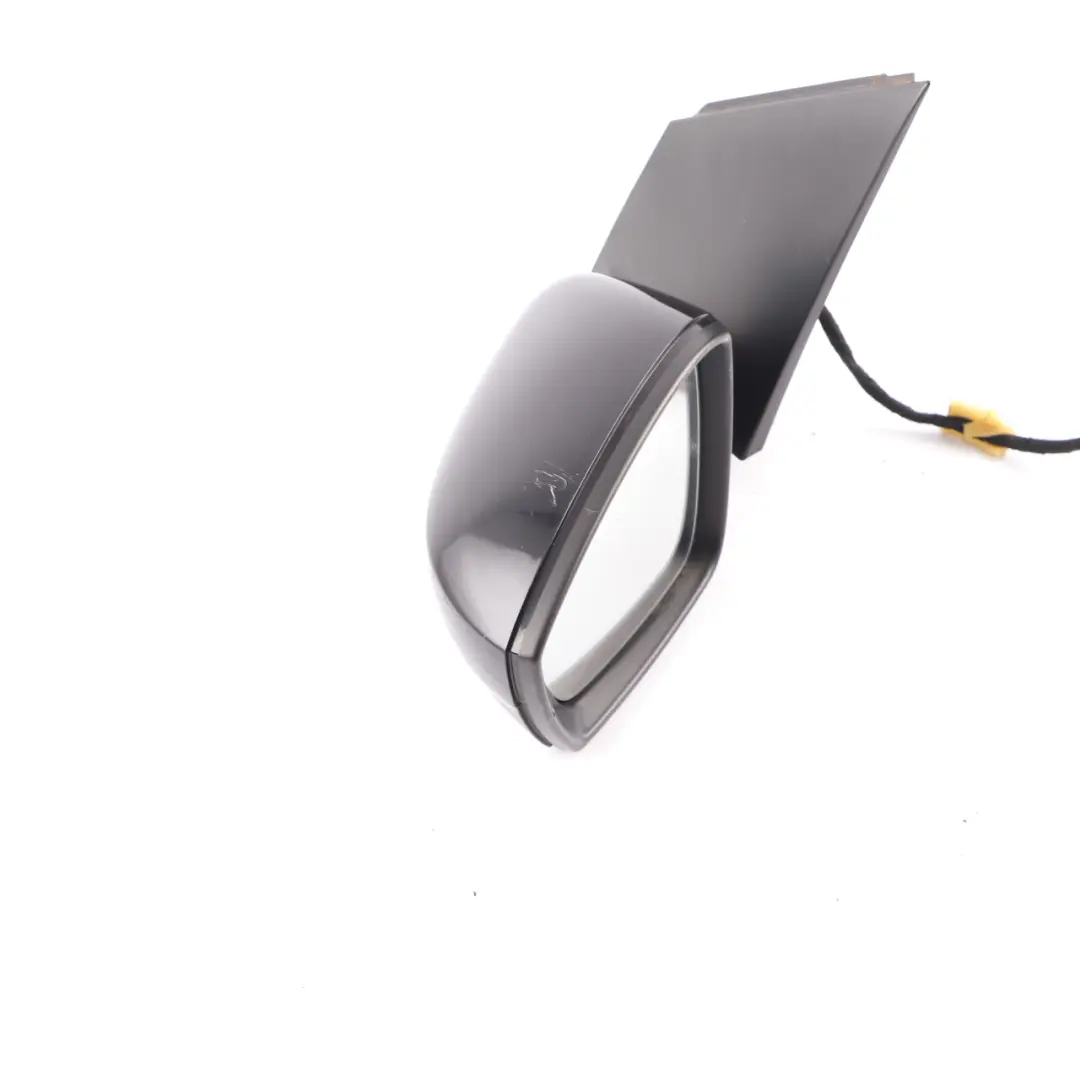 VW Volkswagen Polo 6R Mk5 Wing Mirror Door Left N/S Deep Black - C9X - SKU RHD-6R2857507R-DBL - Part number 6R2857507R