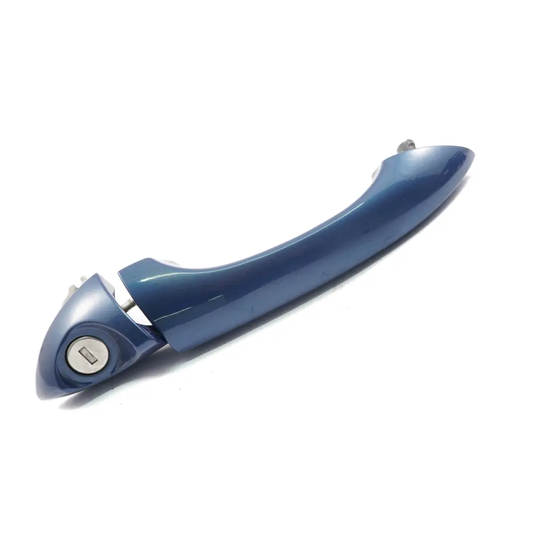 Front Right Handle Grab Cover O/S Topasblau Topaz Blue 364 to BMW X5 Series E53 with Part number 7002312 BMW X5 Series E53 Front Right Handle Grab Cover O/S Topasblau Topaz Blue 364 - SKU rhd-7002312-TPB - Part number 7002312