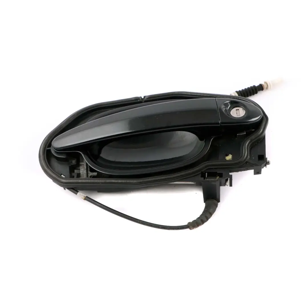 Complete Right O/S Grab Handle Door Black Sapphire 475 to BMW 6 Series E63 E64 with Part number 7008893 BMW 6 Series E63 E64 Complete Right O/S Grab Handle Door Black Sapphire 475 - SKU rhd-7008893-BS1 - Part number 7008893