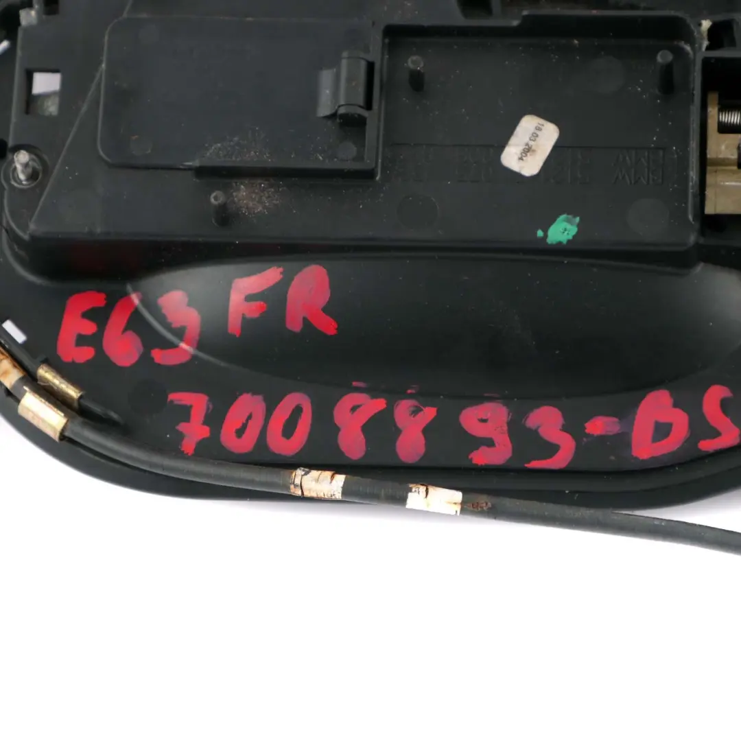 BMW 6 Series E63 E64 Complete Right O/S Grab Handle Door Black Sapphire 475 - SKU rhd-7008893-BS1 - Part number 7008893