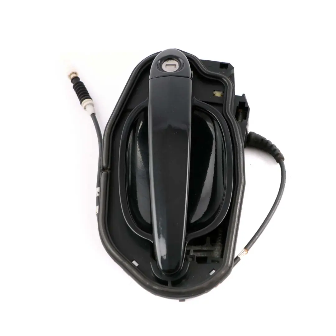 Complete Right O/S Grab Handle Door Black Sapphire 475 to BMW 6 Series E63 E64 with Part number 7008893 BMW 6 Series E63 E64 Complete Right O/S Grab Handle Door Black Sapphire 475 - SKU rhd-7008893-BS1 - Part number 7008893