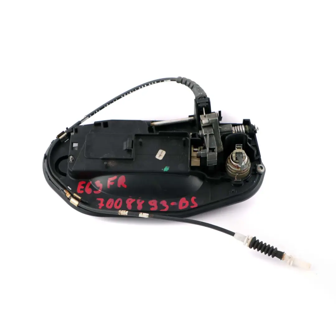 Complete Right O/S Grab Handle Door Black Sapphire 475 to BMW 6 Series E63 E64 with Part number 7008893 BMW 6 Series E63 E64 Complete Right O/S Grab Handle Door Black Sapphire 475 - SKU rhd-7008893-BS1 - Part number 7008893