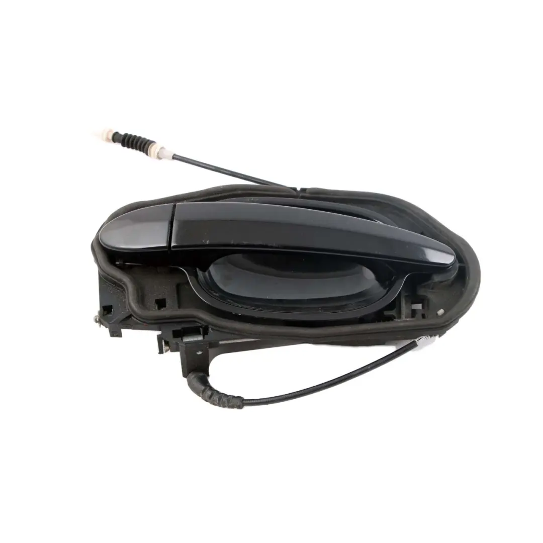 BMW 6 Series E63 E64 3 Left N/S Grab Handle Door Black Sapphire Metallic 475 - SKU rhd-7008893-BS3 - Part number 7008893