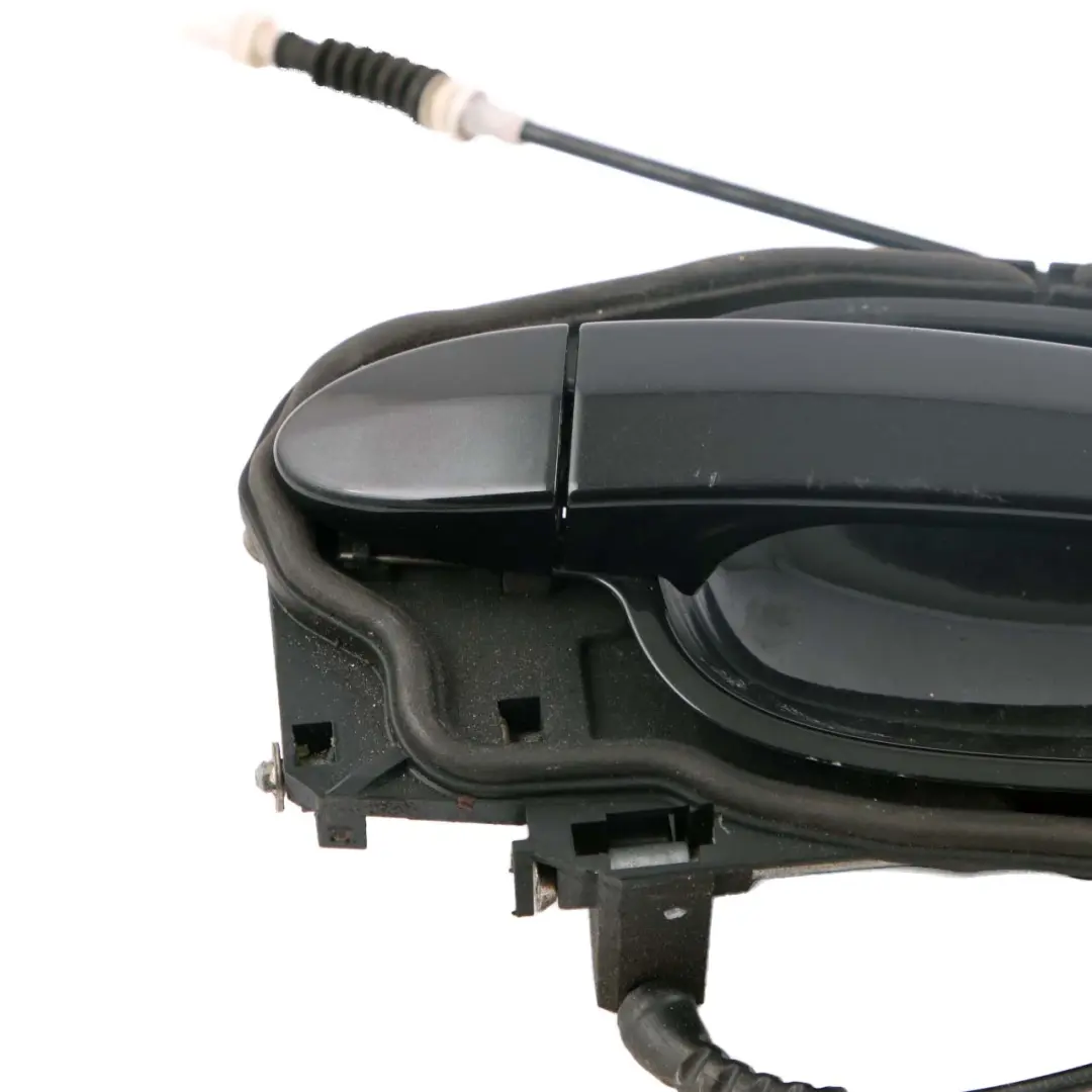 BMW 6 Series E63 E64 3 Left N/S Grab Handle Door Black Sapphire Metallic 475 - SKU rhd-7008893-BS3 - Part number 7008893