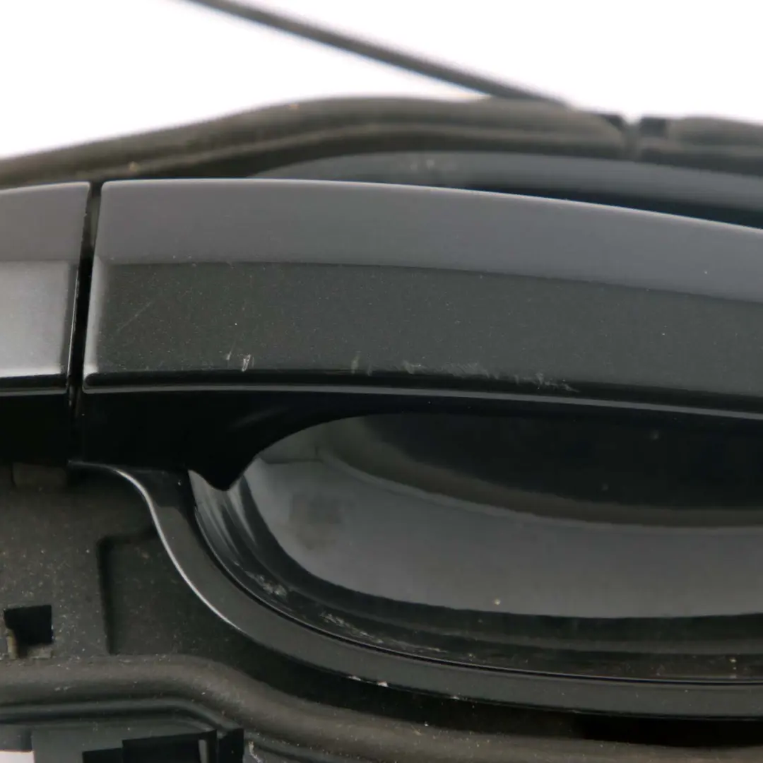 BMW 6 Series E63 E64 3 Left N/S Grab Handle Door Black Sapphire Metallic 475 - SKU rhd-7008893-BS3 - Part number 7008893