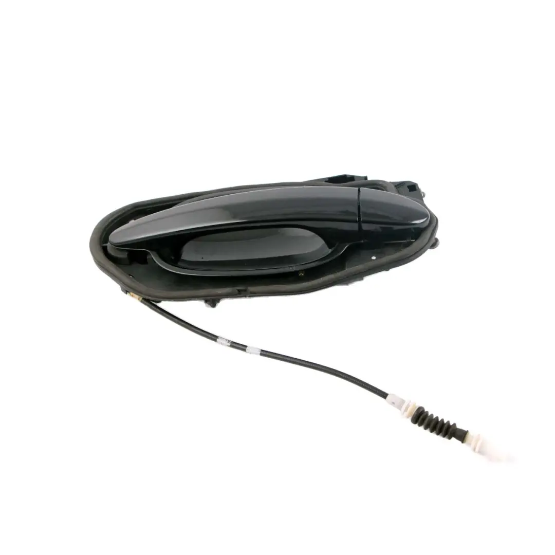 BMW 6 Series E63 E64 3 Left N/S Grab Handle Door Black Sapphire Metallic 475 - SKU rhd-7008893-BS3 - Part number 7008893