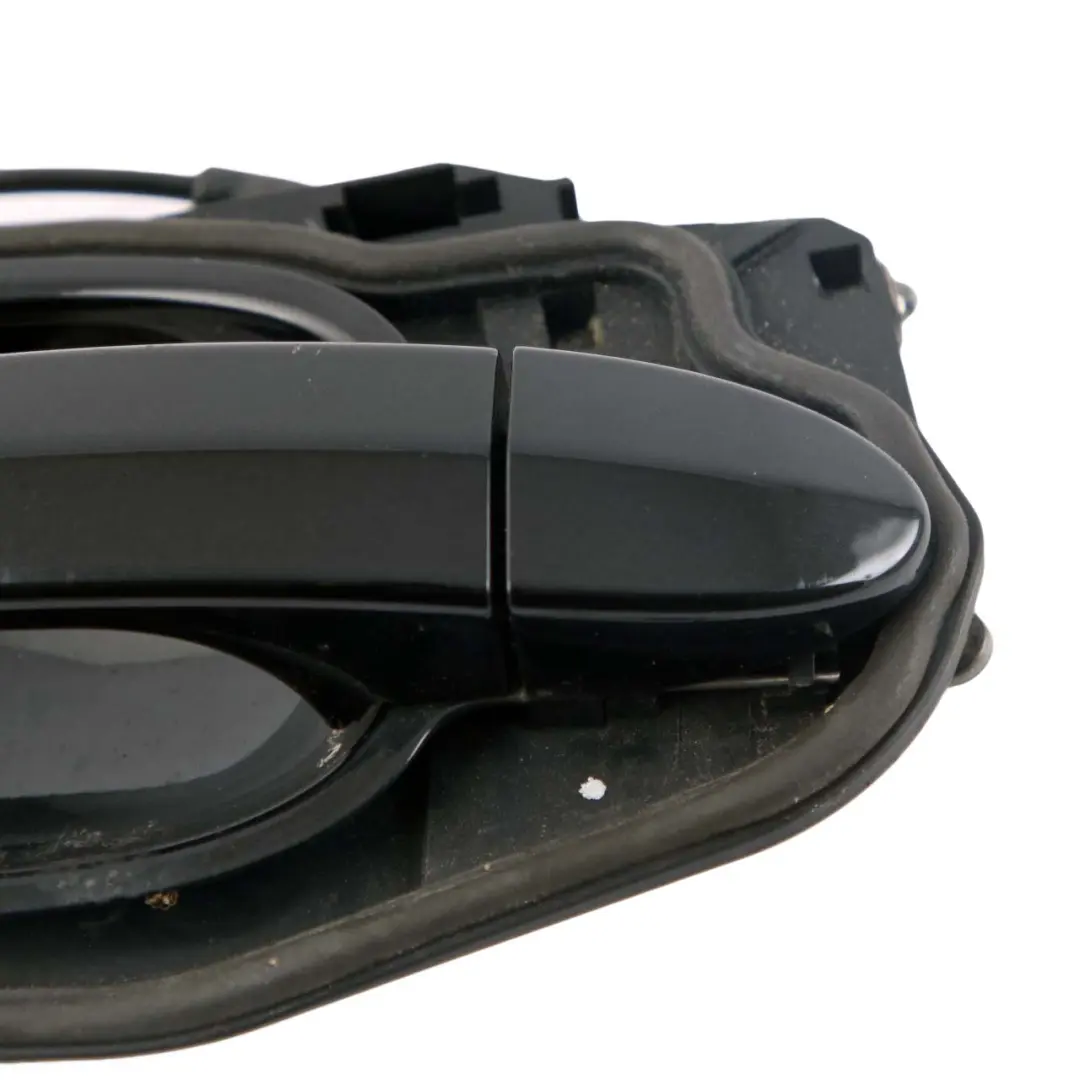 BMW 6 Series E63 E64 3 Left N/S Grab Handle Door Black Sapphire Metallic 475 - SKU rhd-7008893-BS3 - Part number 7008893