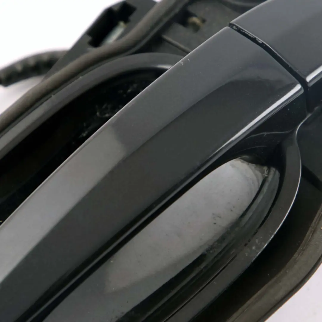 BMW 6 Series E63 E64 3 Left N/S Grab Handle Door Black Sapphire Metallic 475 - SKU rhd-7008893-BS3 - Part number 7008893