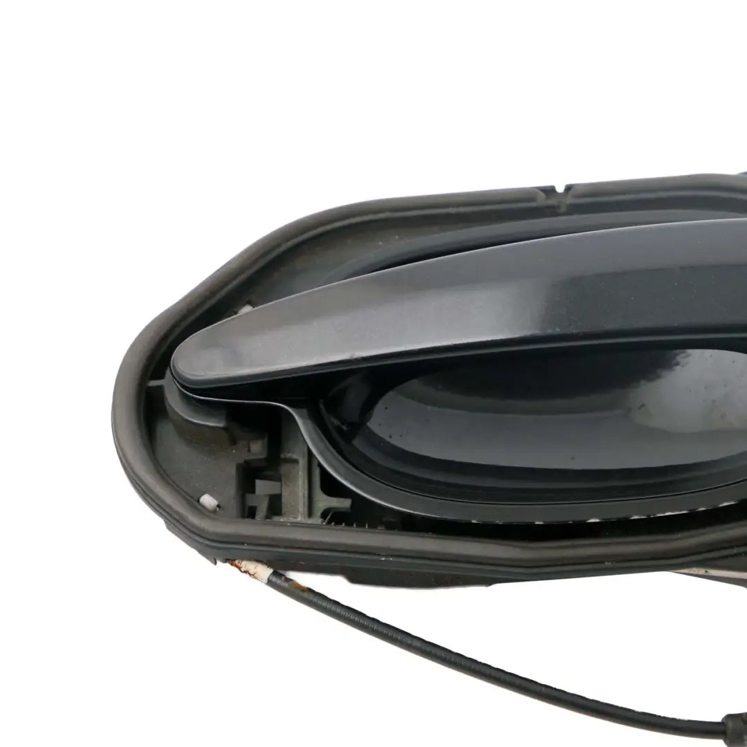 Complete Right O/S Grab Handle Door Black Sapphire 475 to BMW 6 Series E63 E64 4 with Part number 7008893 BMW 6 Series E63 E64 4 Complete Right O/S Grab Handle Door Black Sapphire 475 - SKU rhd-7008893-BS4 - Part number 7008893