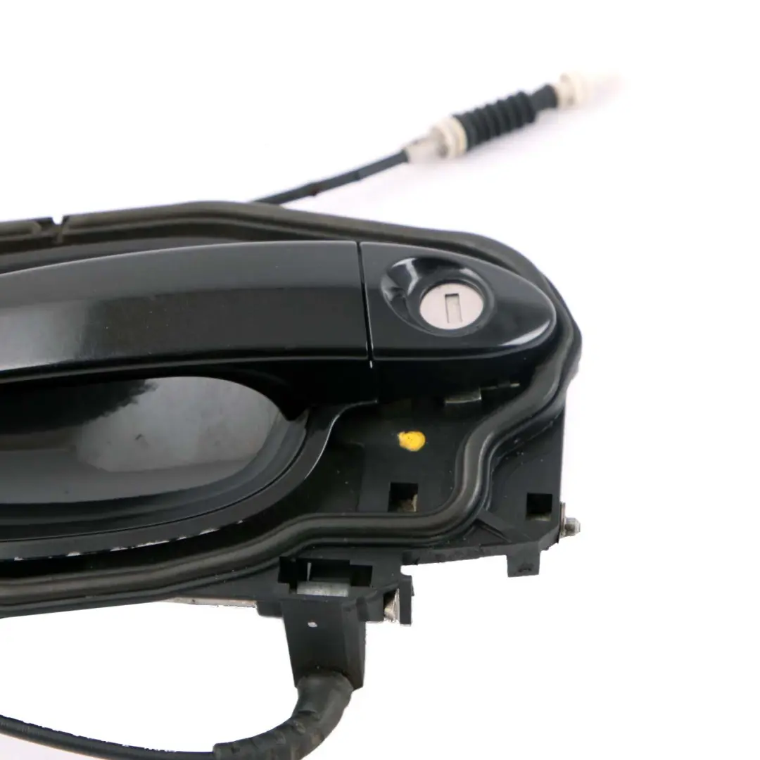 Complete Right O/S Grab Handle Door Black Sapphire 475 to BMW 6 Series E63 E64 4 with Part number 7008893 BMW 6 Series E63 E64 4 Complete Right O/S Grab Handle Door Black Sapphire 475 - SKU rhd-7008893-BS4 - Part number 7008893