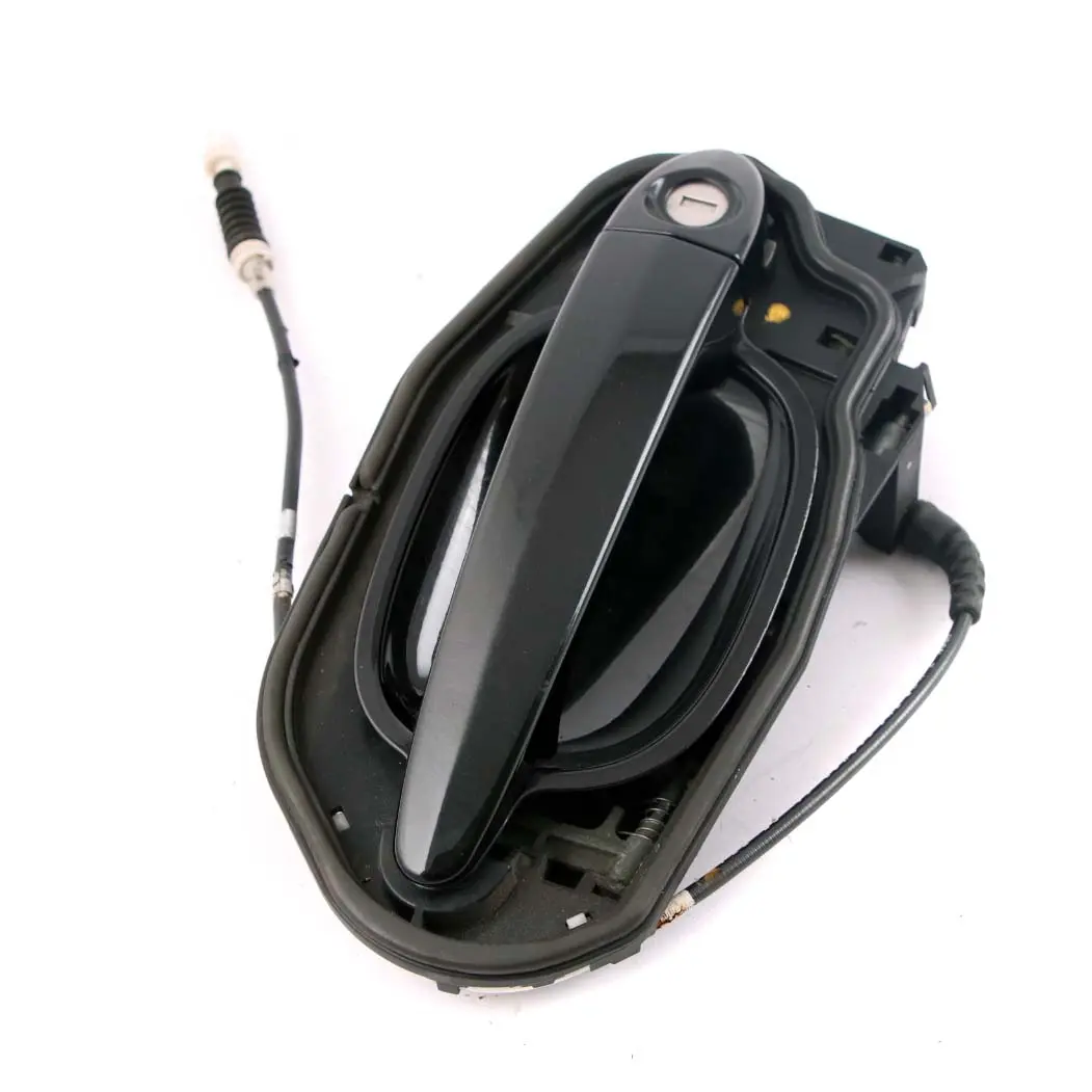 Complete Right O/S Grab Handle Door Black Sapphire 475 to BMW 6 Series E63 E64 4 with Part number 7008893 BMW 6 Series E63 E64 4 Complete Right O/S Grab Handle Door Black Sapphire 475 - SKU rhd-7008893-BS4 - Part number 7008893